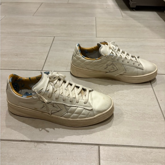 Cream Converse X SGA Sneakers Size 12 - Picture 3 of 4